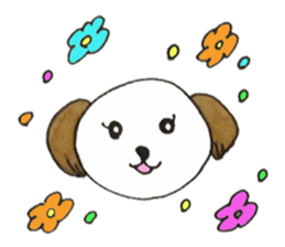Wanko's face(English) sticker #3299109