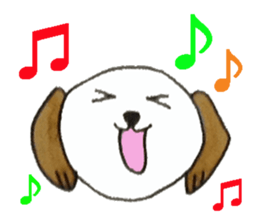 Wanko's face(English) sticker #3299111