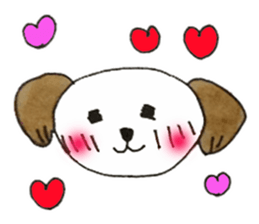 Wanko's face(English) sticker #3299116