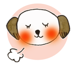 Wanko's face(English) sticker #3299117