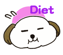 Wanko's face(English) sticker #3299122