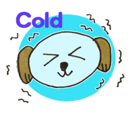 Wanko's face(English) sticker #3299137