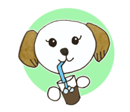 Wanko's face(English) sticker #3299145