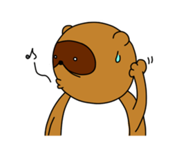 Okiraku Tanuki sticker #3299278