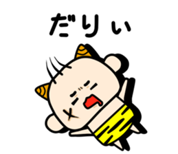 Baby demon~violence sticker #3299676