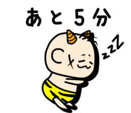 Baby demon~violence sticker #3299683