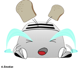Totty Toaster sticker #3300285