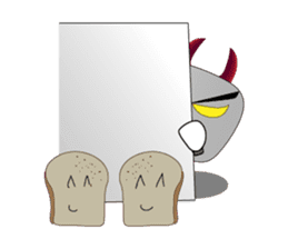 Totty Toaster sticker #3300296