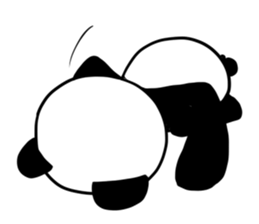 moe! PANDA sticker #3300620