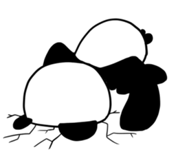 moe! PANDA sticker #3300621