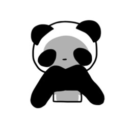 moe! PANDA sticker #3300626