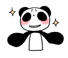 moe! PANDA sticker #3300627