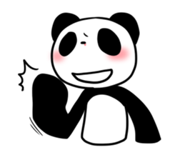 moe! PANDA sticker #3300631