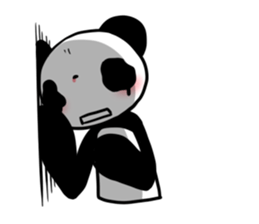 moe! PANDA sticker #3300632