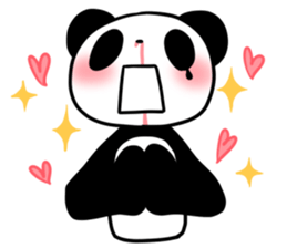 moe! PANDA sticker #3300643