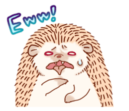 "TAWASHI" The Tiny Hedgehog 2 sticker #3300650