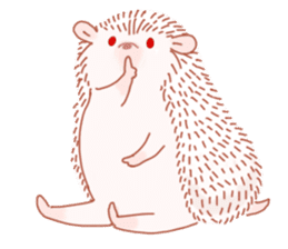 "TAWASHI" The Tiny Hedgehog 2 sticker #3300652