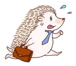 "TAWASHI" The Tiny Hedgehog 2 sticker #3300662