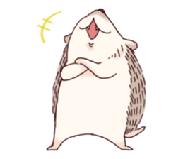 "TAWASHI" The Tiny Hedgehog 2 sticker #3300663