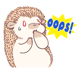 "TAWASHI" The Tiny Hedgehog 2 sticker #3300668