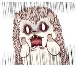 "TAWASHI" The Tiny Hedgehog 2 sticker #3300674