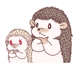 "TAWASHI" The Tiny Hedgehog 2 sticker #3300675