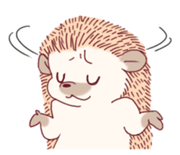 "TAWASHI" The Tiny Hedgehog 2 sticker #3300686