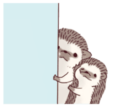 "TAWASHI" The Tiny Hedgehog 2 sticker #3300687