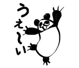 Panda! 2-A hard he sticker #3301187
