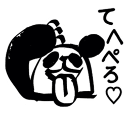 Panda! 2-A hard he sticker #3301189