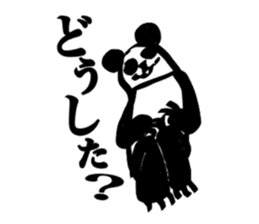 Panda! 2-A hard he sticker #3301195