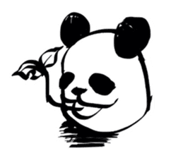 Panda! 2-A hard he sticker #3301217