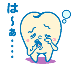 Happy teeth sticker #3301389