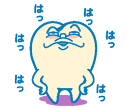 Happy teeth sticker #3301391