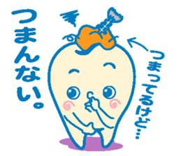 Happy teeth sticker #3301407