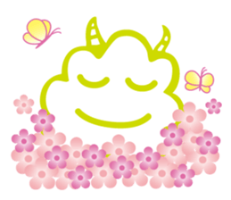 Funny monsters trio 2 (& white cat Ume) sticker #3301488