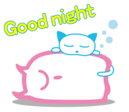 Funny monsters trio 2 (& white cat Ume) sticker #3301497