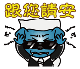 Super Uncle Ponda VS. Mean Boss sticker #3302056