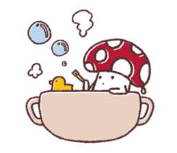 mushroom and other sticker #3302111
