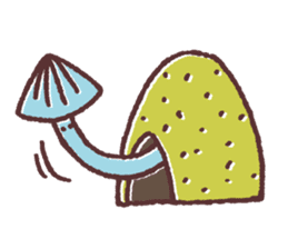 mushroom and other sticker #3302114