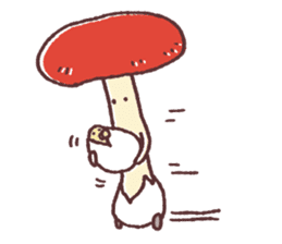 mushroom and other sticker #3302121