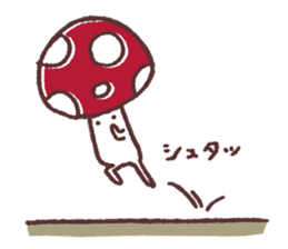 mushroom and other sticker #3302125