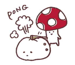 mushroom and other sticker #3302133
