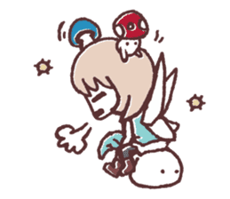 mushroom and other sticker #3302135