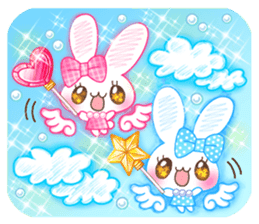 Twin angels Lil & Mel sticker #3302579