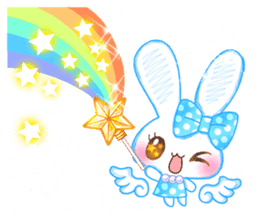 Twin angels Lil & Mel sticker #3302581