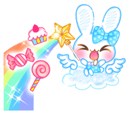 Twin angels Lil & Mel sticker #3302583