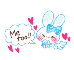 Twin angels Lil & Mel sticker #3302599