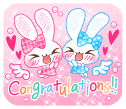 Twin angels Lil & Mel sticker #3302601