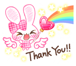 Twin angels Lil & Mel sticker #3302602